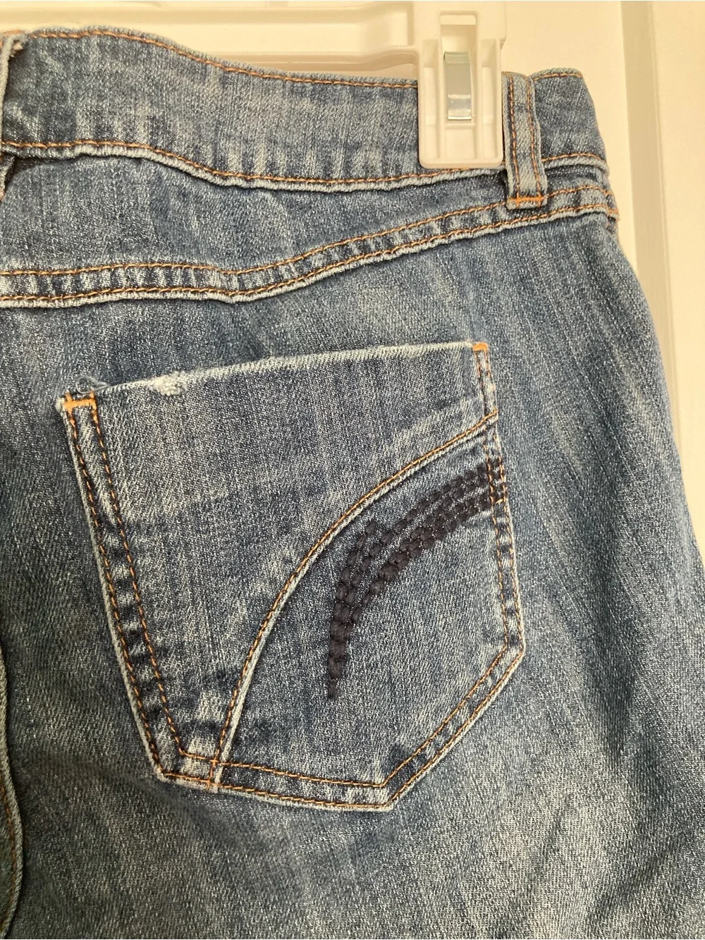 Elle Bermuda Denim Shorts Size 2